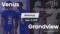 Matchup: Venus vs. Grandview  2019