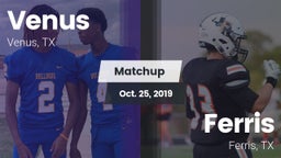 Matchup: Venus vs. Ferris  2019