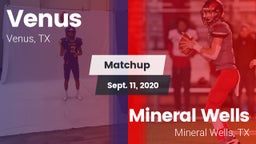 Matchup: Venus vs. Mineral Wells  2020