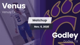 Matchup: Venus vs. Godley  2020