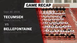 Recap: Tecumseh  vs. Bellefontaine  2016