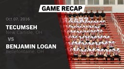 Recap: Tecumseh  vs. Benjamin Logan  2016