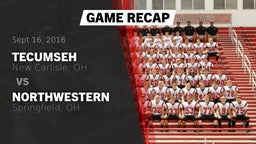 Recap: Tecumseh  vs. Northwestern  2016