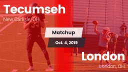 Matchup: Tecumseh vs. London  2019