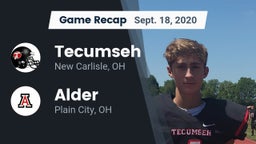 Recap: Tecumseh  vs. Alder  2020