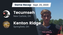 Recap: Tecumseh  vs. Kenton Ridge  2020