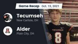 Recap: Tecumseh  vs. Alder  2021