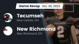 Recap: Tecumseh  vs. New Richmond  2022
