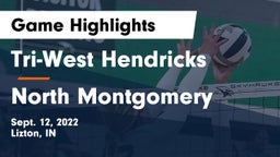 Tri-West Hendricks  vs North Montgomery  Game Highlights - Sept. 12, 2022
