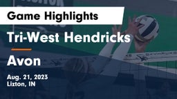 Tri-West Hendricks  vs Avon  Game Highlights - Aug. 21, 2023