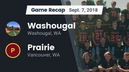 Recap: Washougal  vs. Prairie  2018