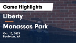 Liberty  vs Manassas Park  Game Highlights - Oct. 10, 2023