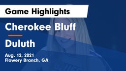 Cherokee Bluff   vs Duluth   Game Highlights - Aug. 12, 2021