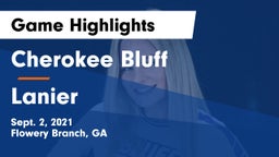 Cherokee Bluff   vs Lanier  Game Highlights - Sept. 2, 2021