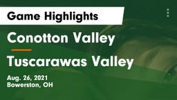 Conotton Valley  vs Tuscarawas Valley  Game Highlights - Aug. 26, 2021