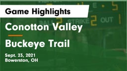Conotton Valley  vs Buckeye Trail  Game Highlights - Sept. 23, 2021