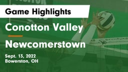 Conotton Valley  vs Newcomerstown Game Highlights - Sept. 13, 2022