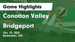 Conotton Valley  vs Bridgeport Game Highlights - Oct. 12, 2023