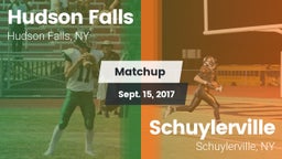 Matchup: Hudson Falls vs. Schuylerville  2017