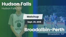 Matchup: Hudson Falls vs. Broadalbin-Perth  2018
