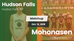Matchup: Hudson Falls vs. Mohonasen  2018