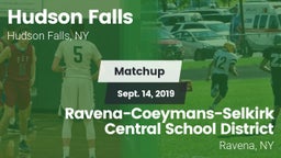 Matchup: Hudson Falls vs. Ravena-Coeymans-Selkirk Central School District 2019