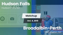 Matchup: Hudson Falls vs. Broadalbin-Perth  2019