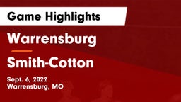 Warrensburg  vs Smith-Cotton  Game Highlights - Sept. 6, 2022