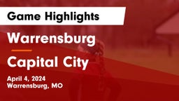 Warrensburg  vs Capital City   Game Highlights - April 4, 2024