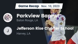 Recap: Parkview Baptist  vs. Jefferson Rise Charter School 2023