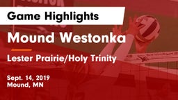 Mound Westonka  vs Lester Prairie/Holy Trinity  Game Highlights - Sept. 14, 2019