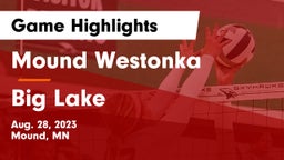 Mound Westonka  vs Big Lake  Game Highlights - Aug. 28, 2023