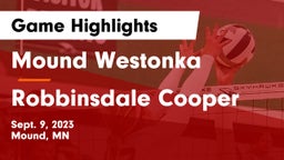 Mound Westonka  vs Robbinsdale Cooper  Game Highlights - Sept. 9, 2023