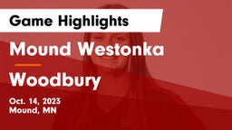 Mound Westonka  vs Woodbury  Game Highlights - Oct. 14, 2023
