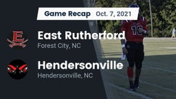 Recap: East Rutherford  vs. Hendersonville  2021