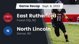 Recap: East Rutherford  vs. North Lincoln  2023