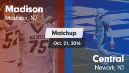 Matchup: Madison vs. Central  2016