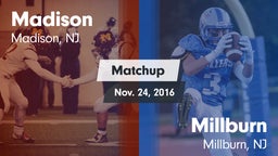 Matchup: Madison vs. Millburn  2016