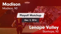 Matchup: Madison vs. Lenape Valley  2016