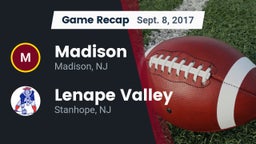 Recap: Madison  vs. Lenape Valley  2017