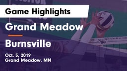 Grand Meadow  vs Burnsville  Game Highlights - Oct. 5, 2019