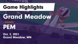 Grand Meadow  vs PEM Game Highlights - Oct. 2, 2021