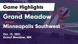 Grand Meadow  vs Minneapolis Southwest  Game Highlights - Oct. 15, 2021