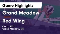 Grand Meadow  vs Red Wing  Game Highlights - Oct. 1, 2022