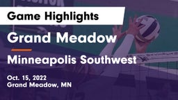 Grand Meadow  vs Minneapolis Southwest  Game Highlights - Oct. 15, 2022