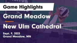 Grand Meadow  vs New Ulm Cathedral  Game Highlights - Sept. 9, 2023
