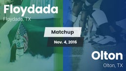 Matchup: Floydada vs. Olton  2016