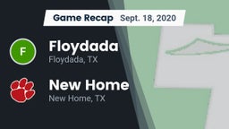 Recap: Floydada  vs. New Home  2020