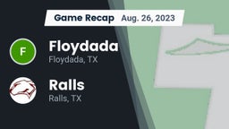 Recap: Floydada  vs. Ralls  2023