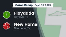 Recap: Floydada  vs. New Home  2023